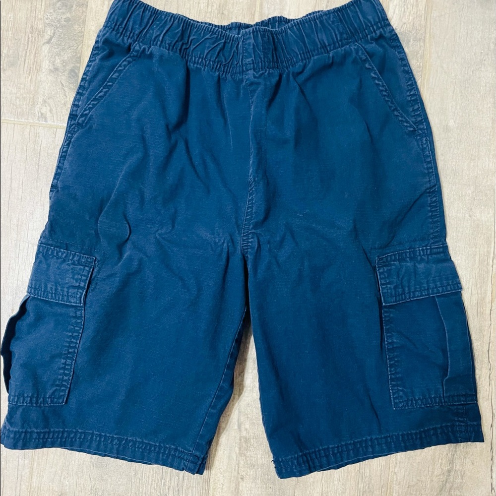 Boys Size 16 Navy Blue Cargo Shorts
